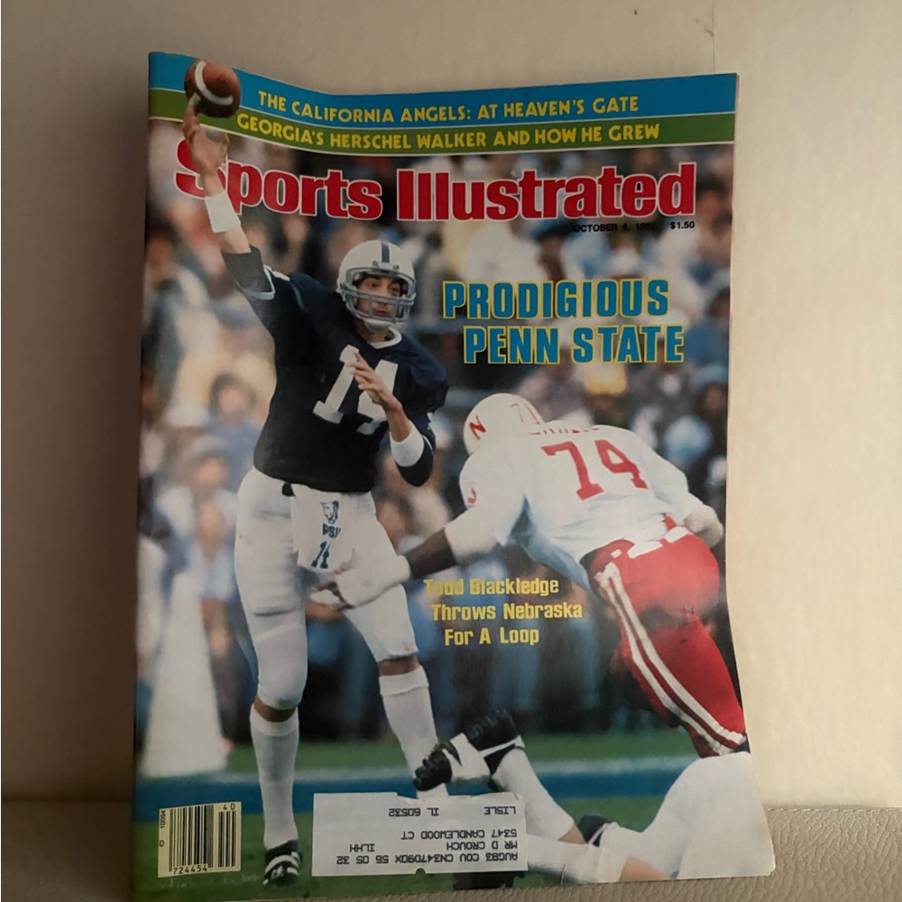 Sports Illustrated Magazine - October 1982